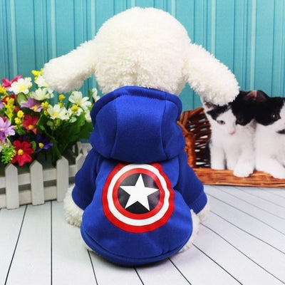 Cartoon French Bulldog Small Dog Clothes