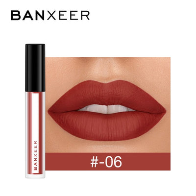 Lipgloss Matte 8 Colors Lip Gloss Velvety Lipstick Liquid Matte