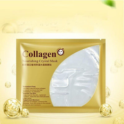 24K gold collagen face masks