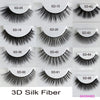 3 Pairs Natural False Eyelashes Beauty Make up Thick Cross