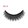 3 Pairs Natural False Eyelashes Beauty Make up Thick Cross