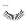 3 Pairs Natural False Eyelashes Beauty Make up Thick Cross