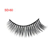 3 Pairs Natural False Eyelashes Beauty Make up Thick Cross