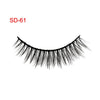 3 Pairs Natural False Eyelashes Beauty Make up Thick Cross