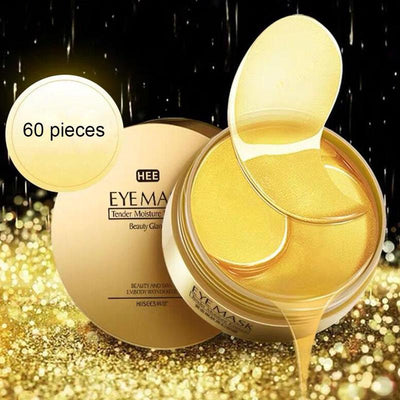 60pcs Gold/Seaweed Collagen Eye Mask Face Anti Wrinkle