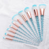 10pcs Unicorn Makeup Brushes