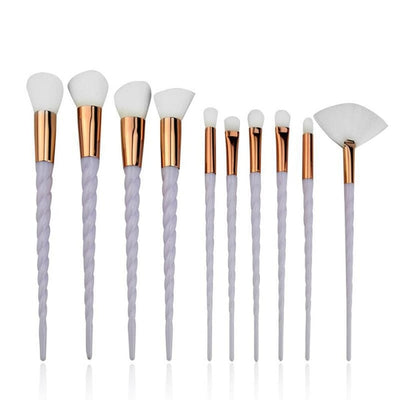 10pcs Unicorn Makeup Brushes