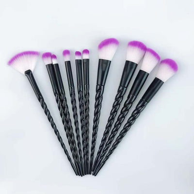 10pcs Unicorn Makeup Brushes