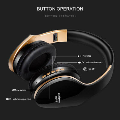 Wireless Headphones Bluetooth Earphone