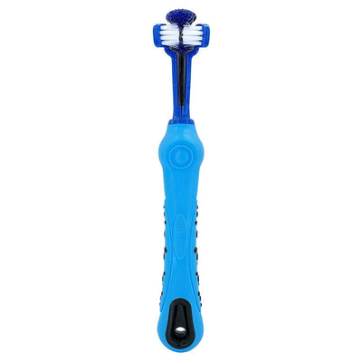 Pet clean Dog Toothbrush Three Head Pet Tooth Brush