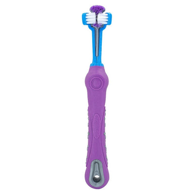 Pet clean Dog Toothbrush Three Head Pet Tooth Brush